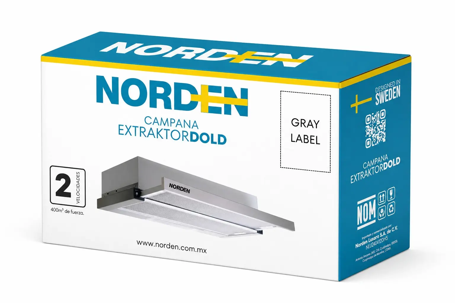 Norden — Línea de empaques, trabajo de Conver-za (2 de 3)