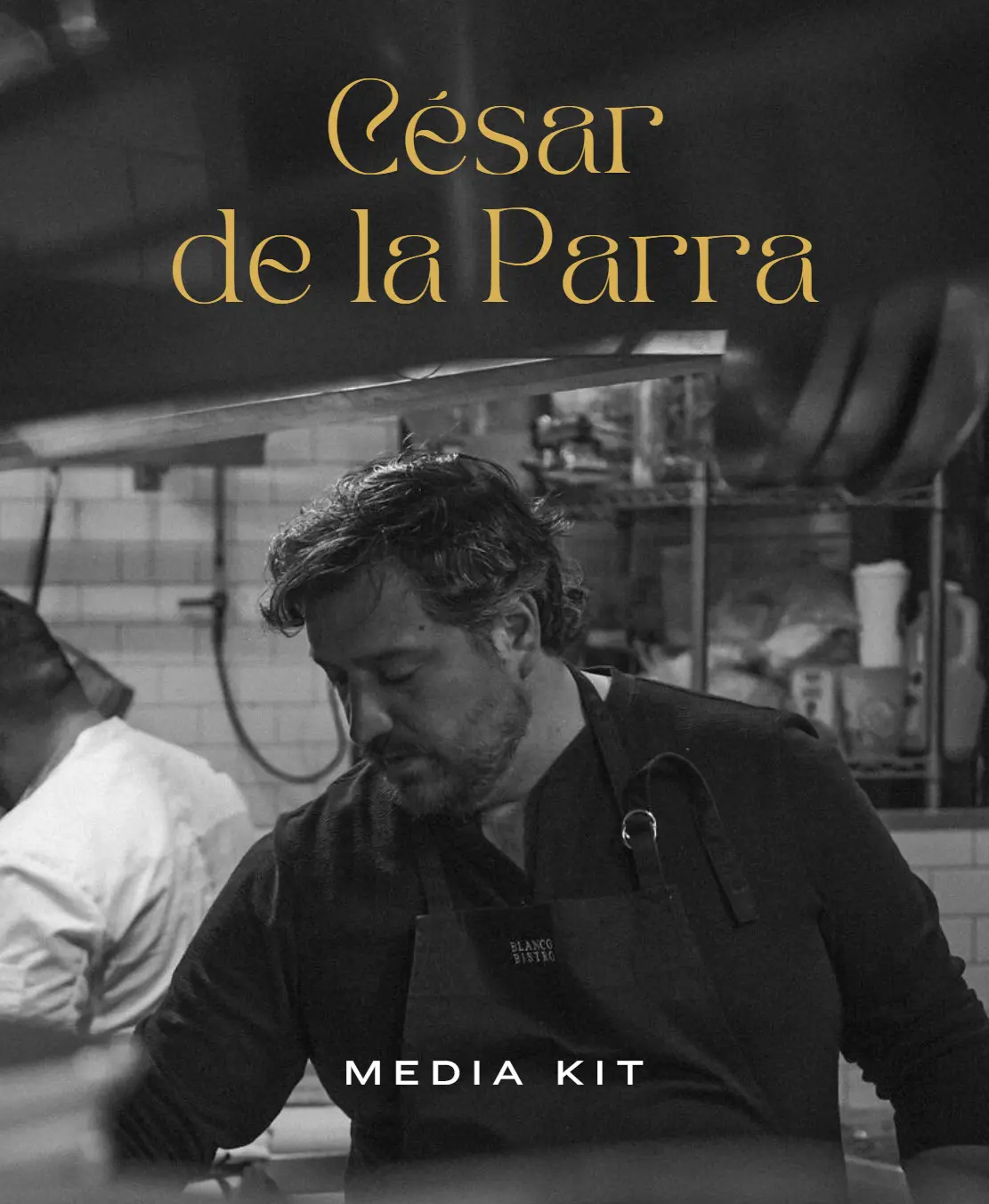 César de la Parra — Media kit de marca personal, trabajo de Conver-za