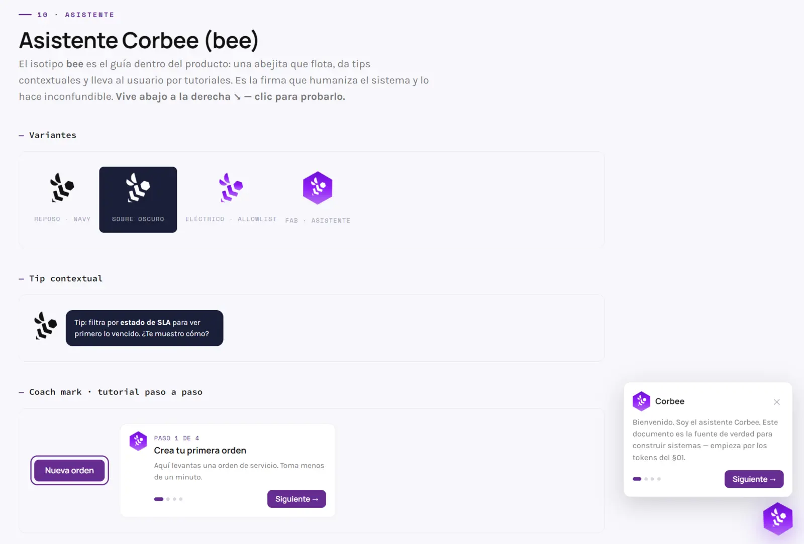 Corbee — Logotipo y guía de marca, trabajo de Conver-za (1 de 2)